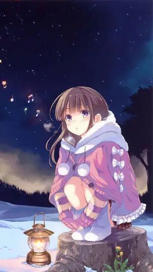 Winter Anime IPhone