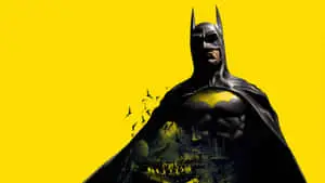 Yellow 3D Batman Ipad