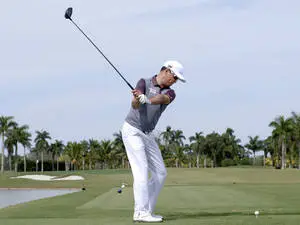 Zach Johnson On A Golf Course